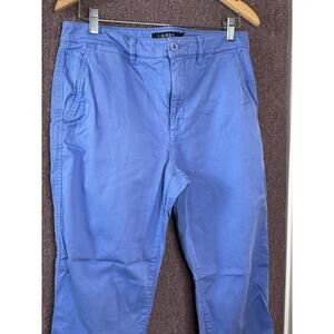 Lauren Ralph Lauren  Black Label Straight Leg Pants in Periwinkle Purple 10 NWOT